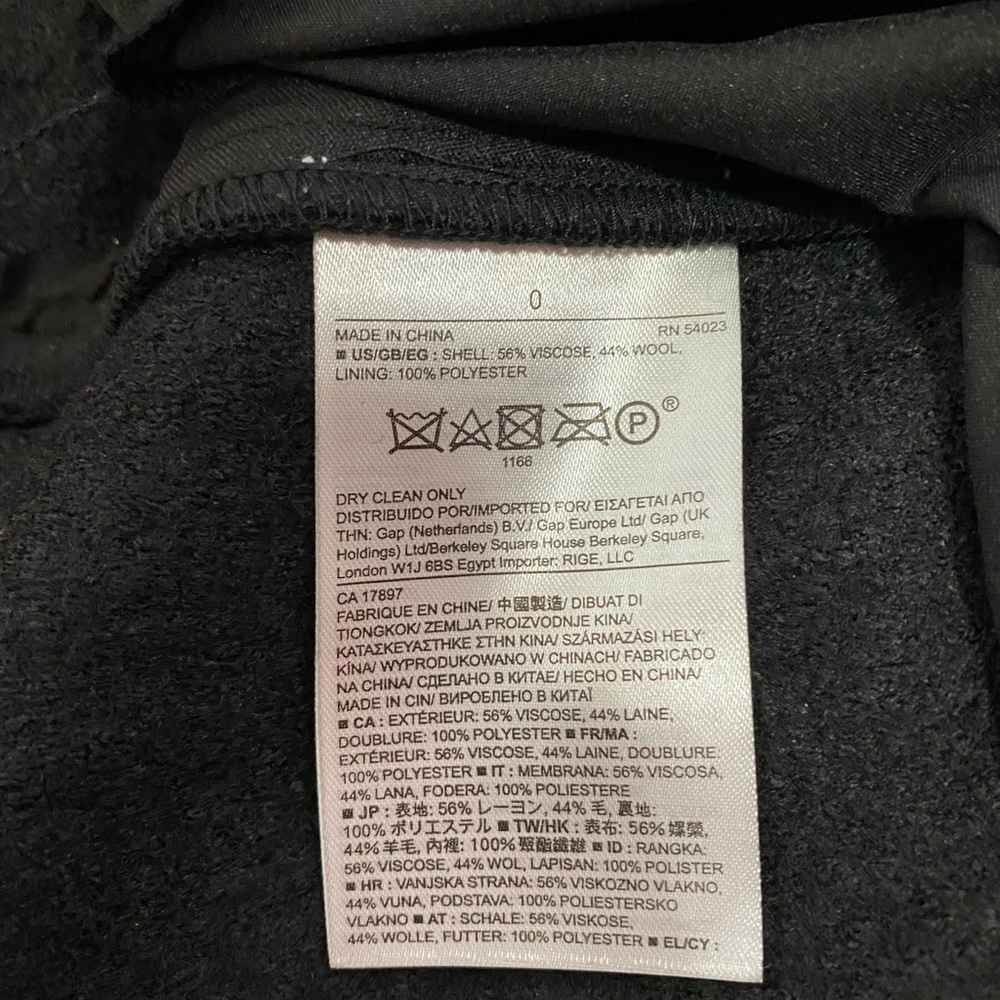 Banana Republic Wool Zip Up Pencil Skirt - Picture 7 of 7